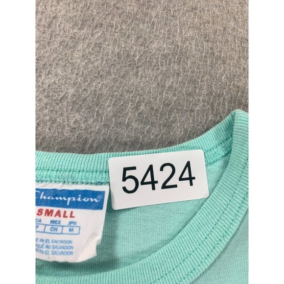 Champion Vintage Big Logo Short Sleeve Crew Tee Shirt (Men's Small) - Picture 9 of 9